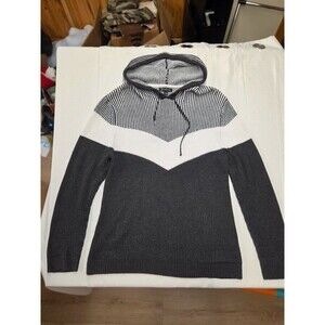 INC International Concepts Colorblock Knit Hoodie XXL